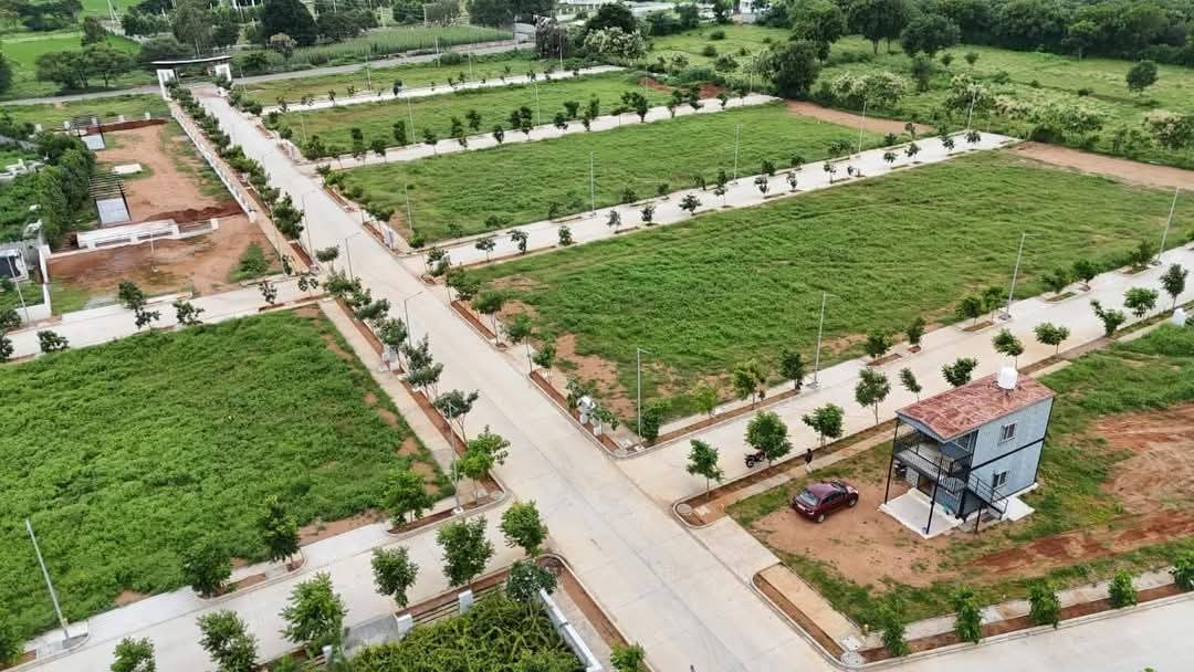 HMDA&amp;RERA Approved open plots for sale at maheshwaram 3