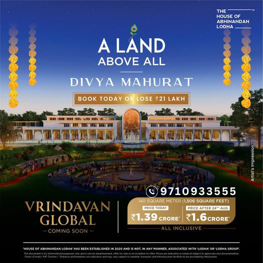 HOABL Plots Vrindavan – Luxury Township with All Modern Amenities