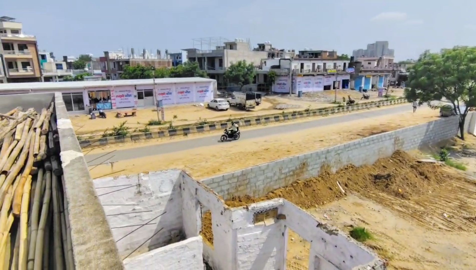 6600 sq ft Land for commercial use in Jaipur near New sanganer road.