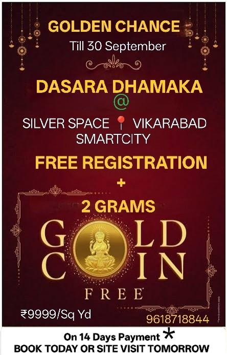 WEEKEND VILLA PLOTS IN VIKARABAD