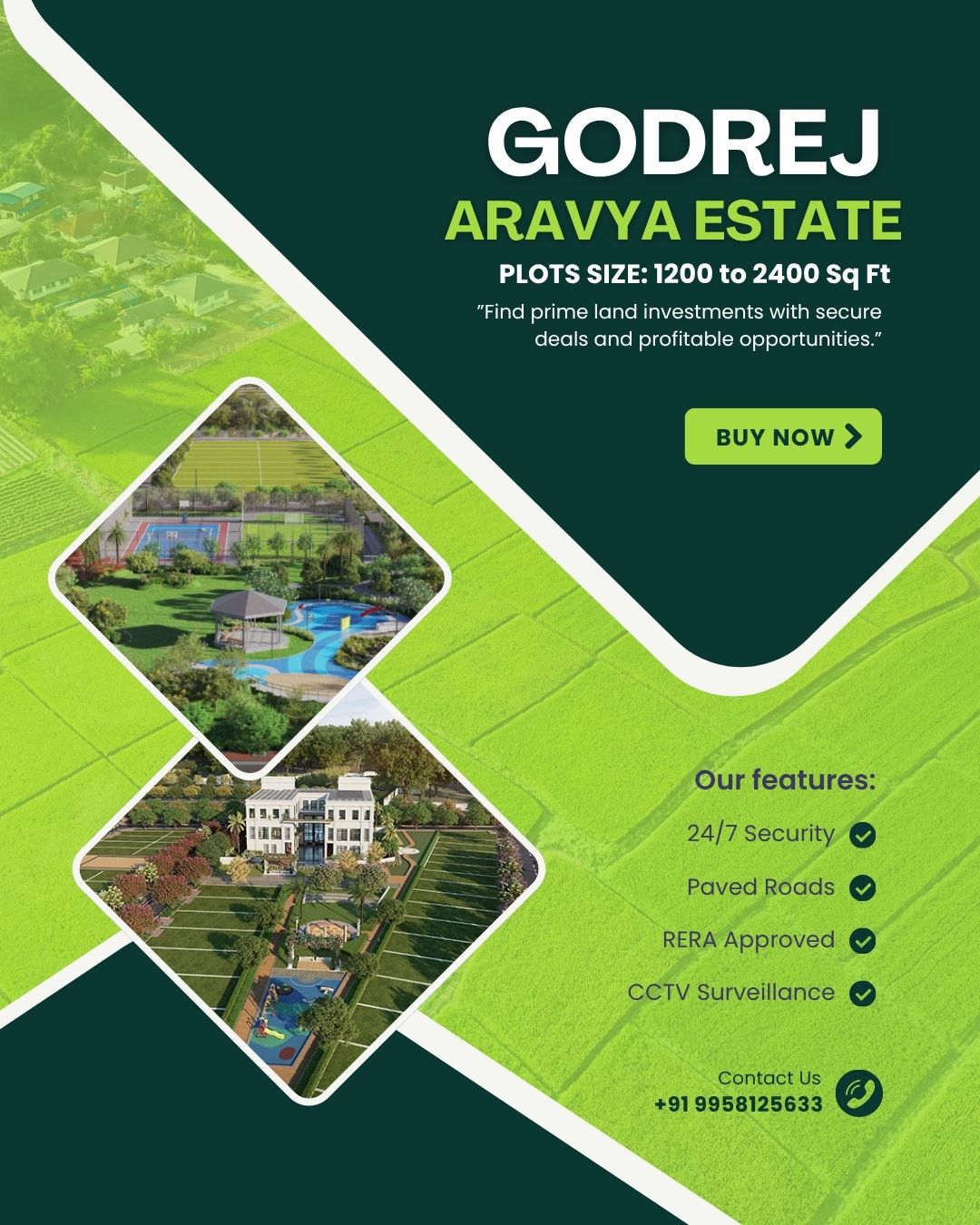 Peaceful Living Awaits You at Godrej Aravya Estate 3