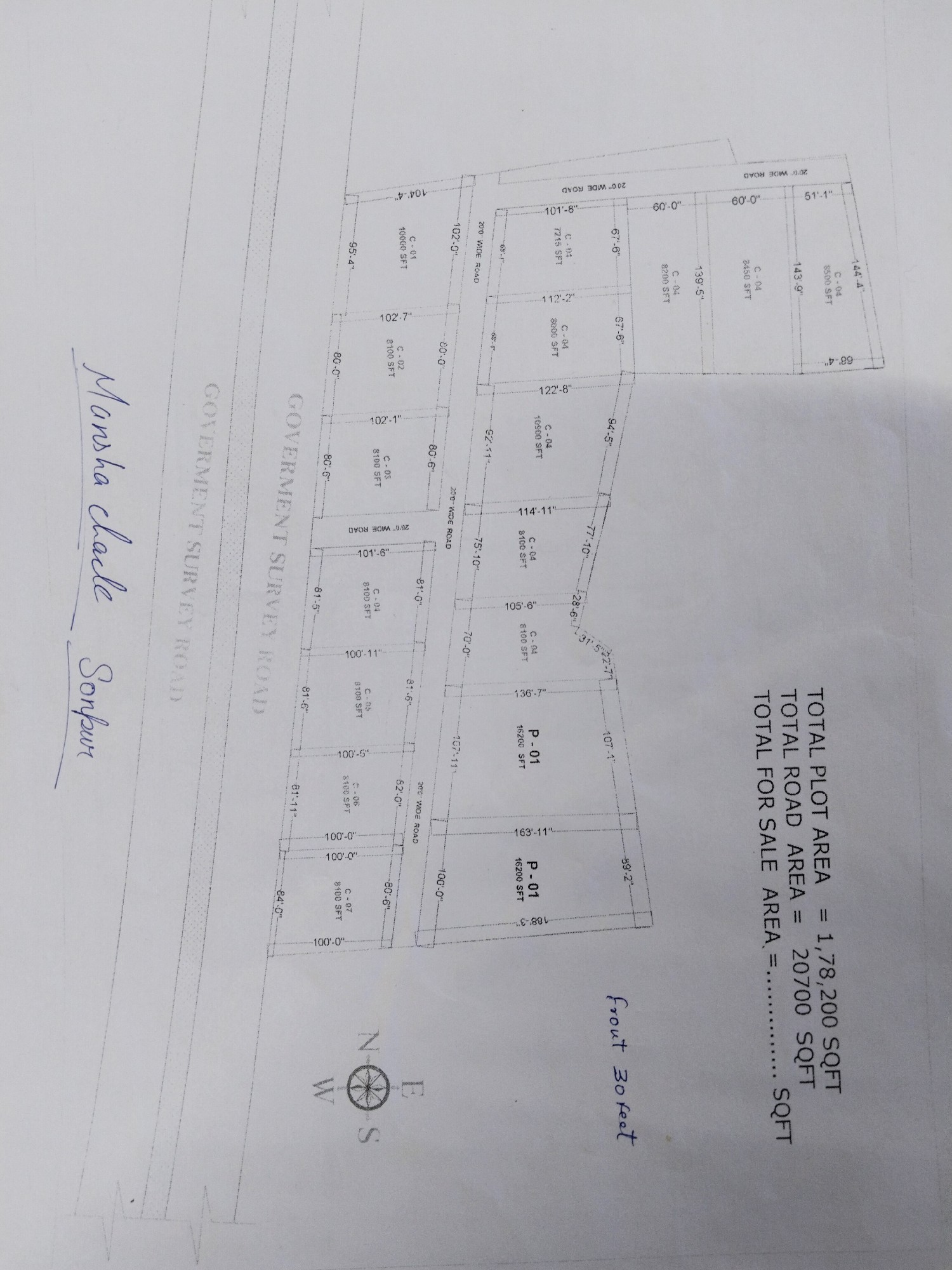 Recidency and comercial plot