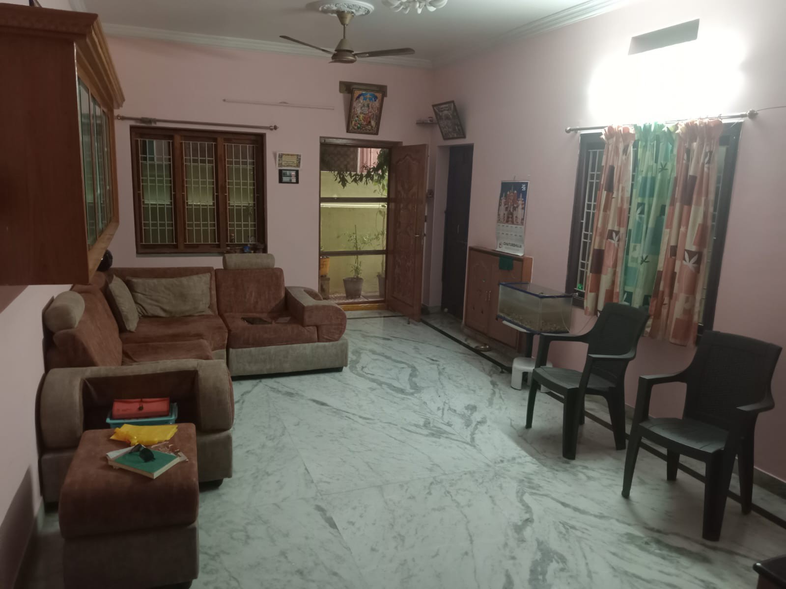 3BHK house for rent as office only.