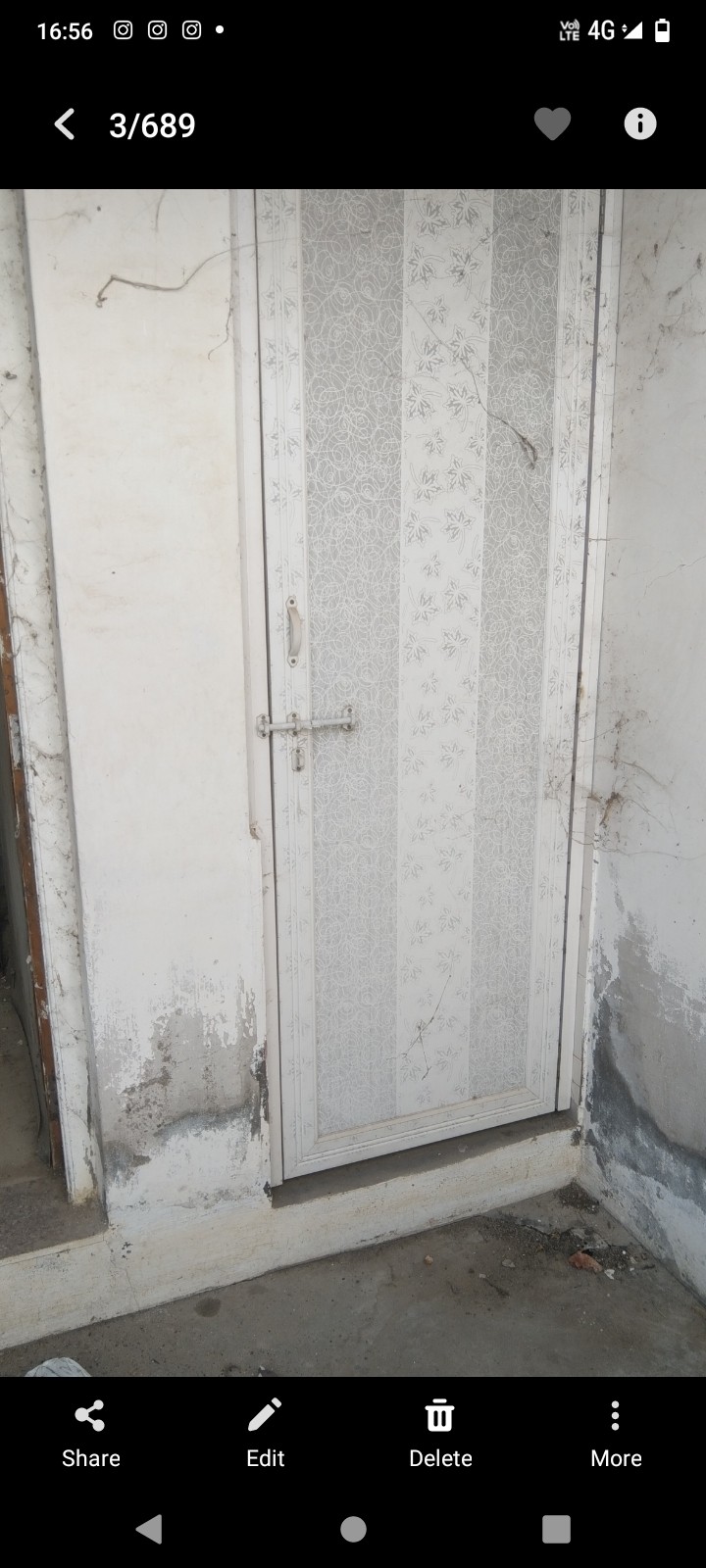 1 room, 1 kitchen,1 bathroom with teres 2