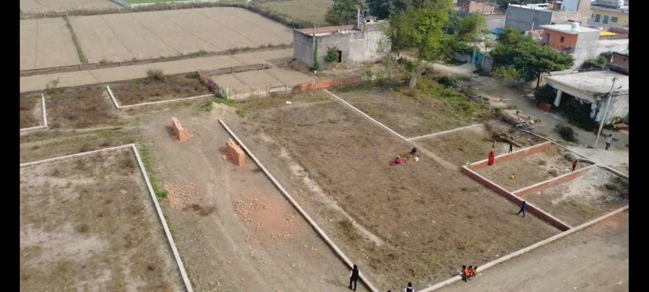 Lucknow outer ring road se lagi hui site matr 2000 rs sq feet