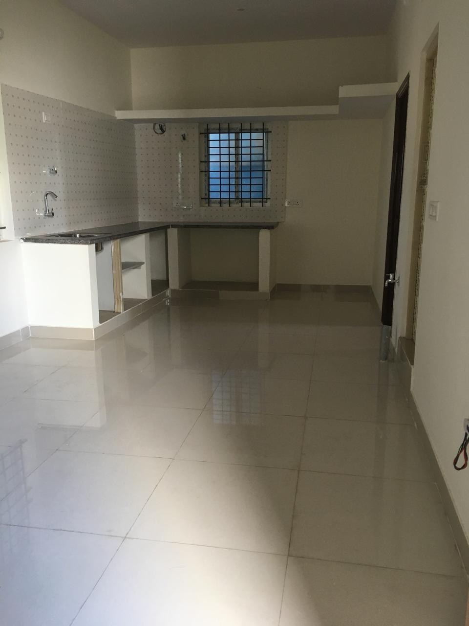 2 bhk 2 bedroom 2 bathroom 1 pooja room 1 balcony new building cctv controlled own borewell near to 3