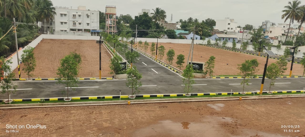 Elegant DTCP approved plots.. * Gated community society. * Grand Arch with Gate* Compound wall. * Wa 3
