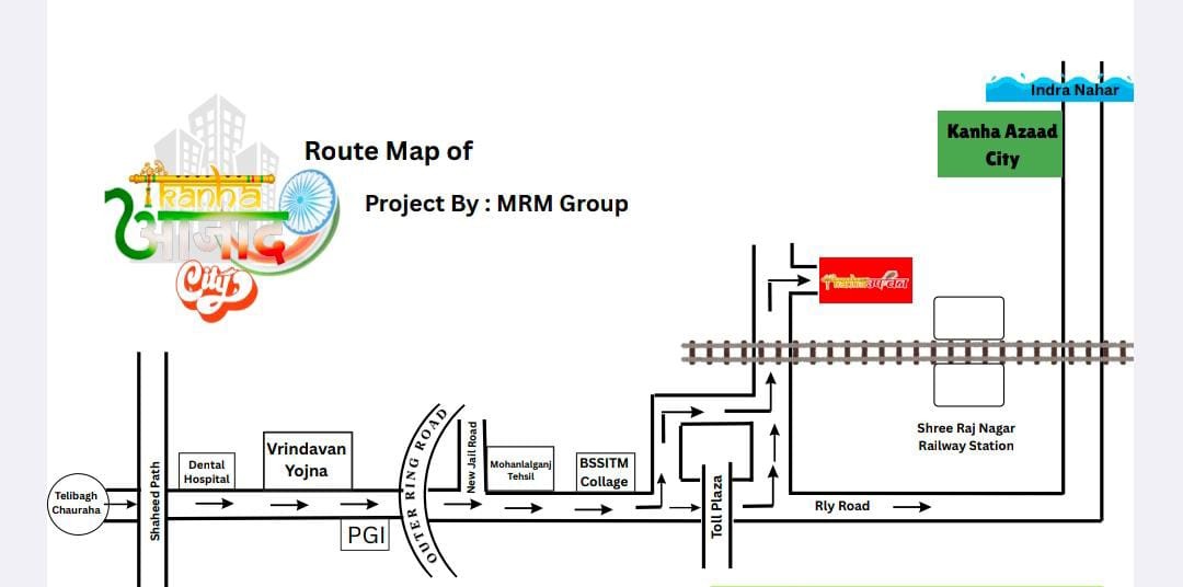 Kanha Azad City By MRM GROUP at Lucknow SCR 2
