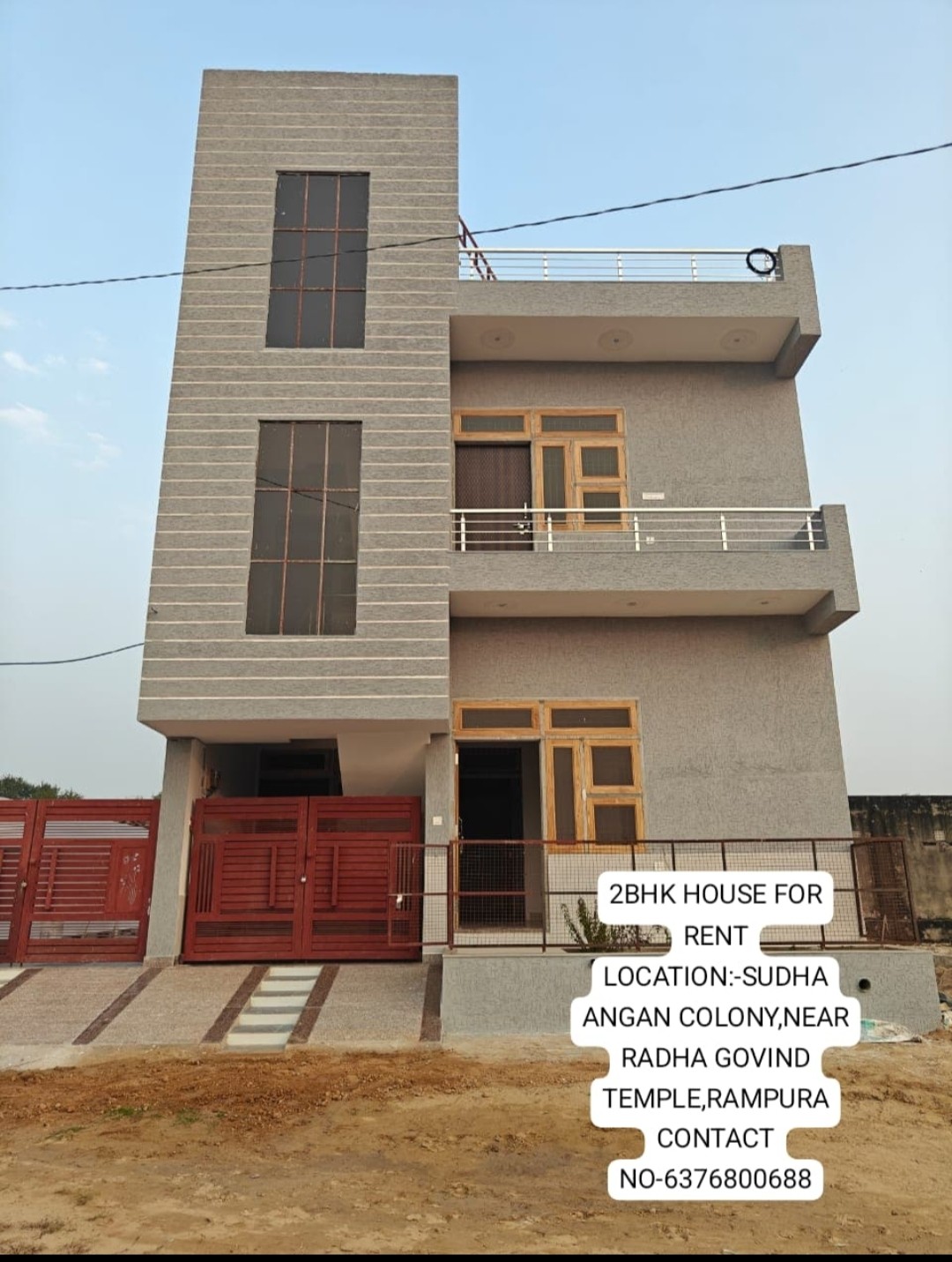 a 2bhk house for rent