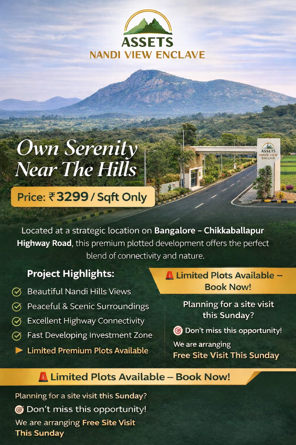 Residential plots for sale