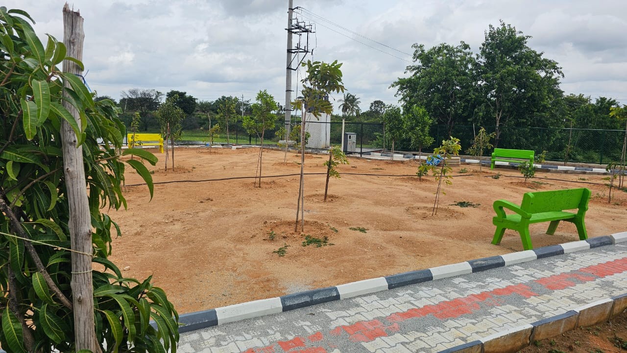Gated community Residential plots for sale