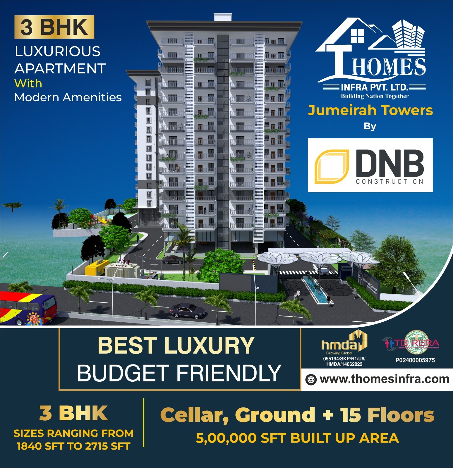 Apartments / Flats for Sale in Mokila, Hyderabad