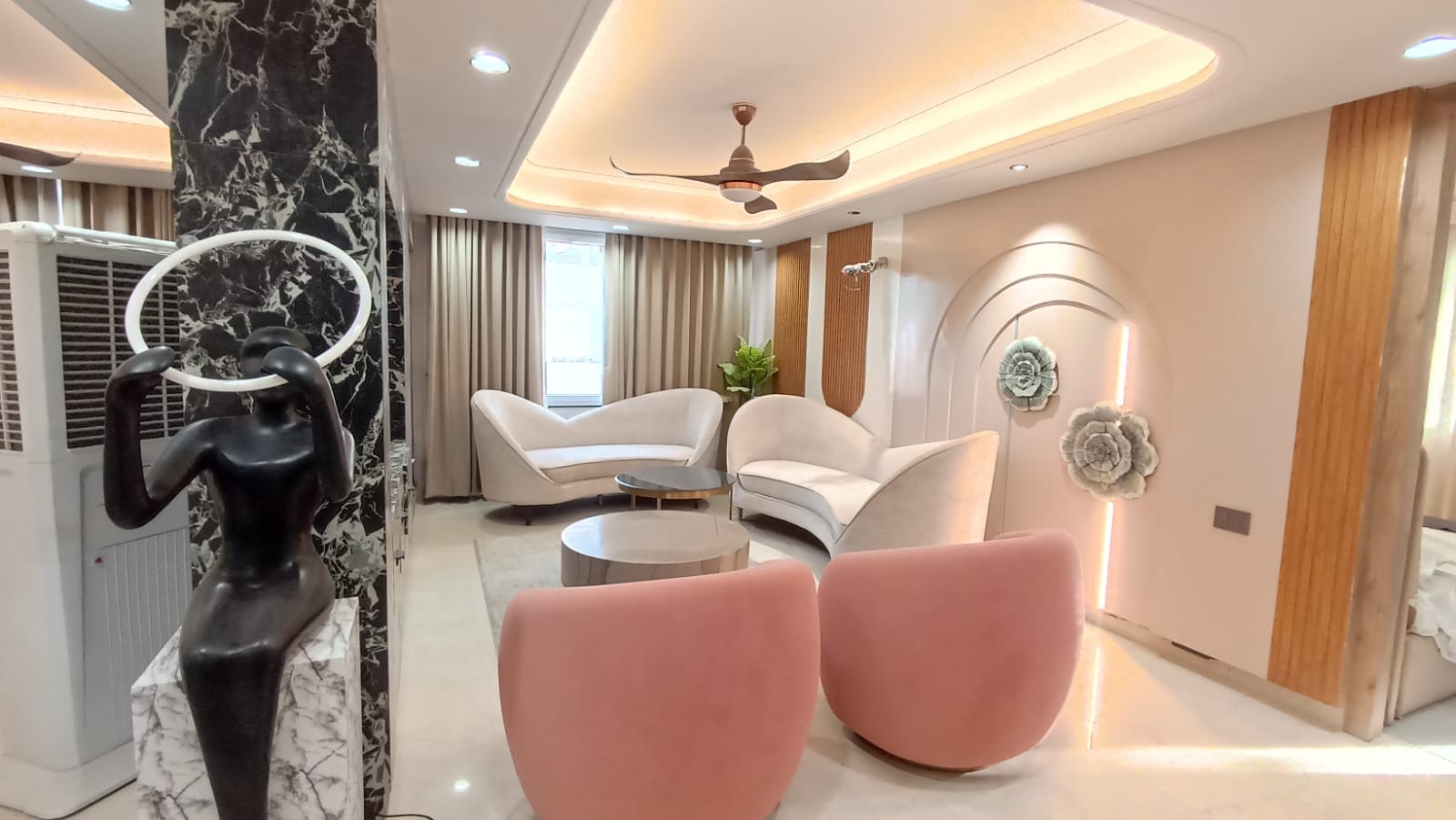 4 bhk luxury spacious fully furnished flat available for Rent in gated township at JLN Marg , Durgapura, jaipur 📍🌉