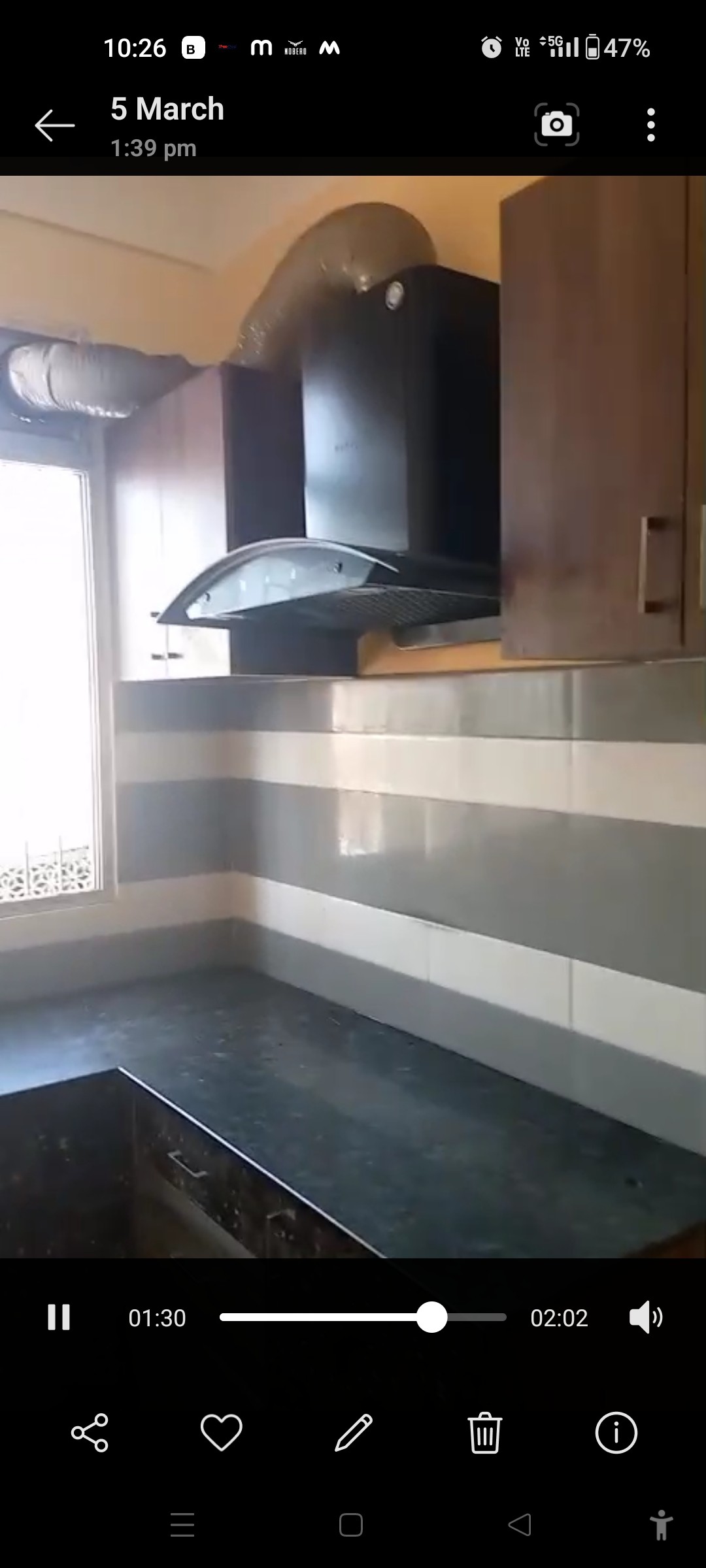 Spacious 2bhk new for sale , 3rd floor at a very very good location