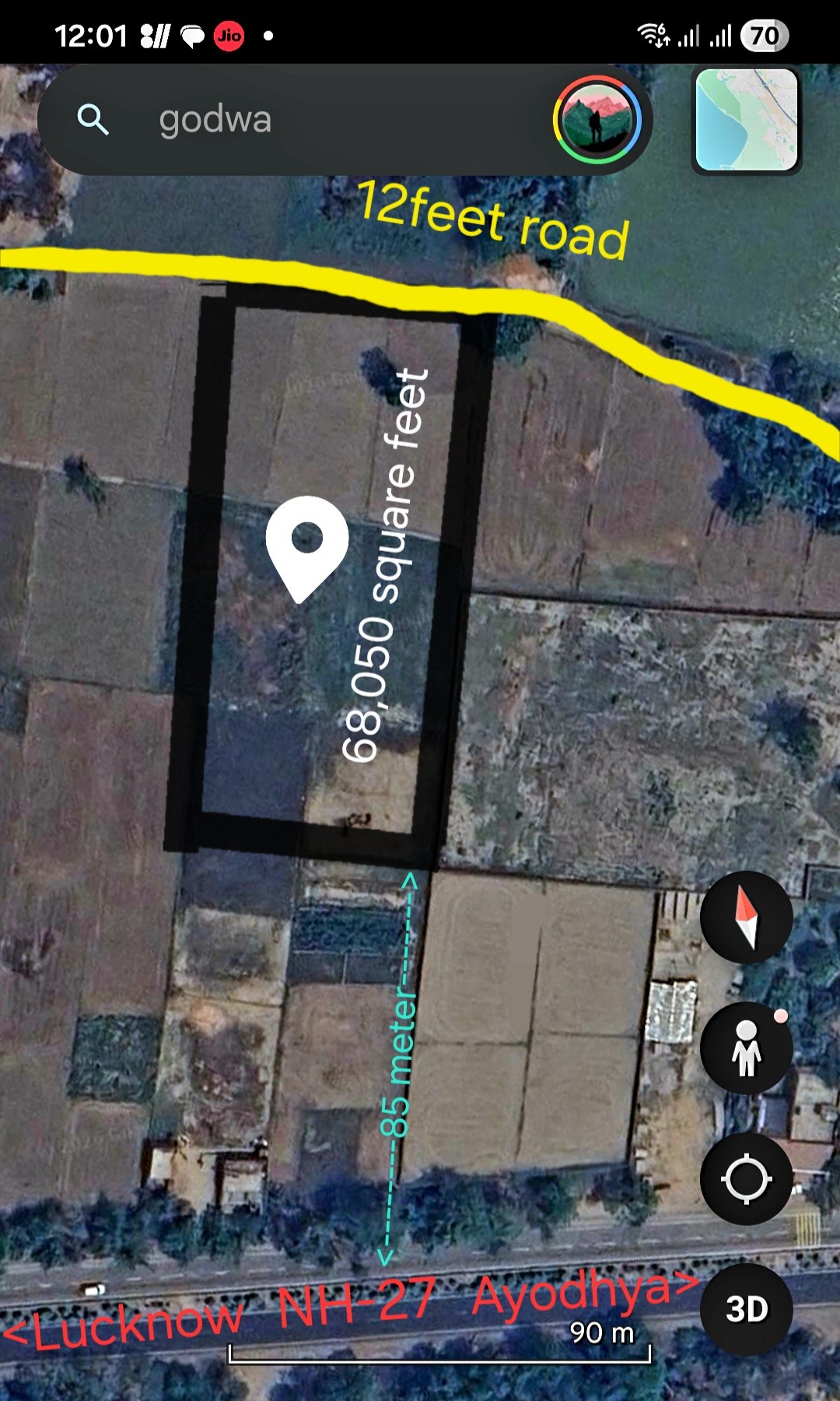 national highway 27 gondwa gau 2