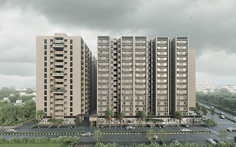 2 BHK Fully furnished flat at Orchid Blues Shela